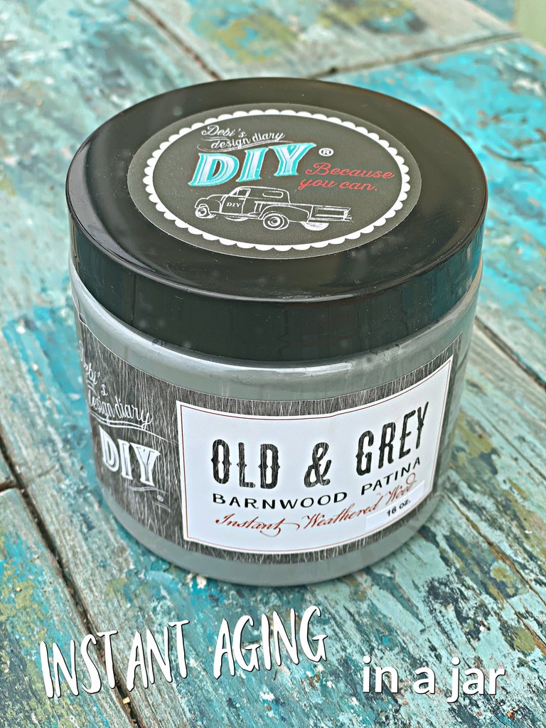 DIY Paint - Old & Gray liquid Patina