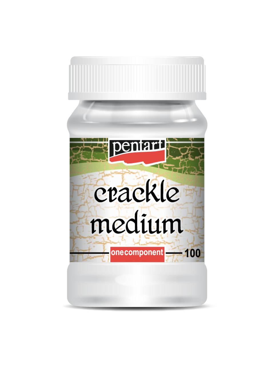 Crackle Medium - 1 Component - 100 Mil
