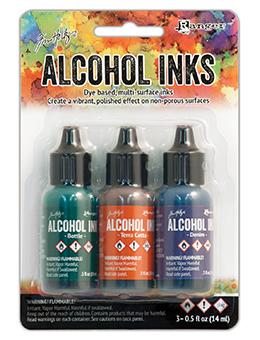 Ranger Ink - Alcohol Ink Kit - Set of 3