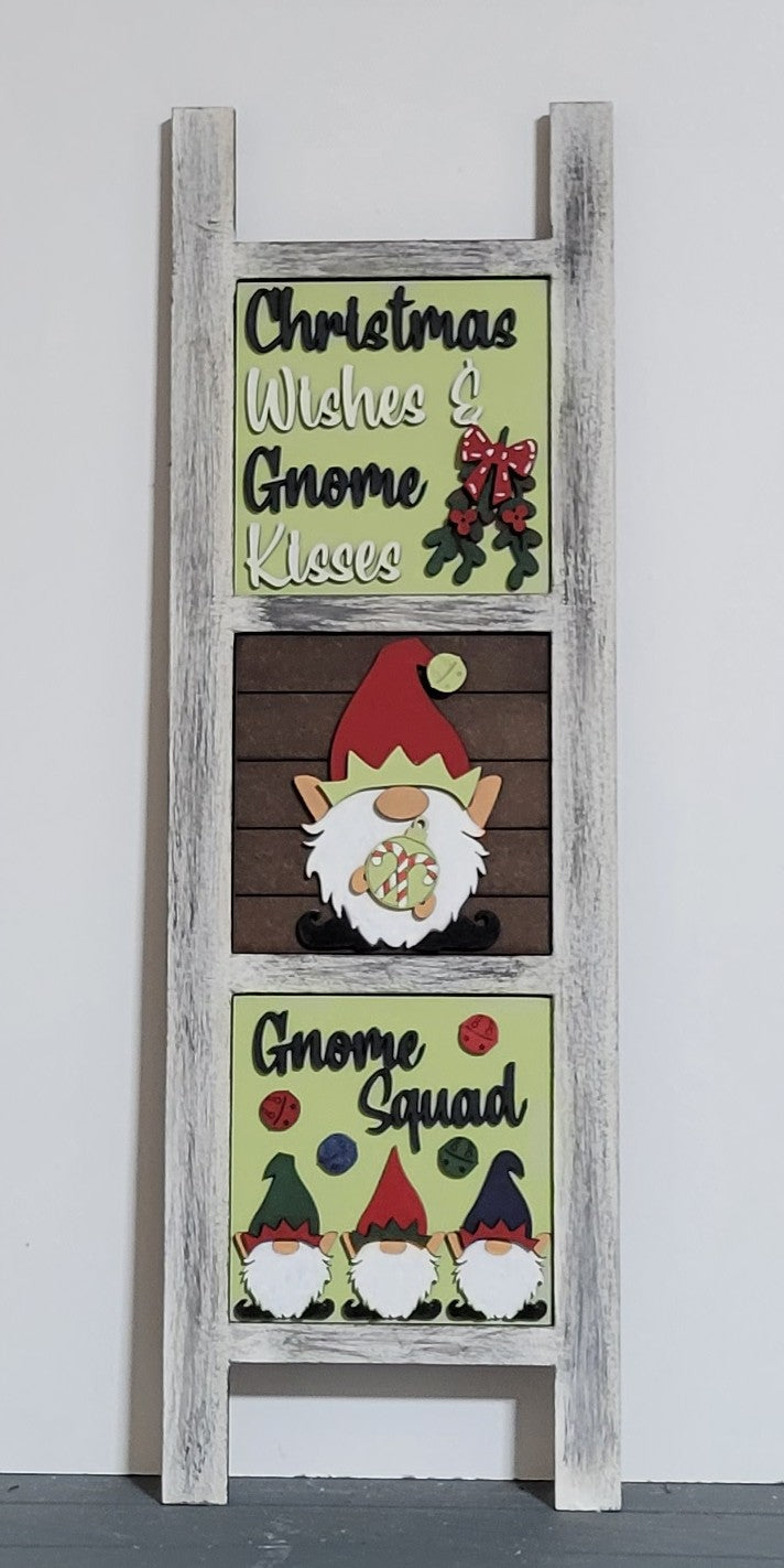 DIY Class - Gnome Leaning Ladder with or without Inserts - December 2