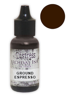 Ranger Ink - Archival Ink Distressed  Ground Espresso