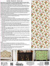 Load image into Gallery viewer, IOD Designs Paint Inlay - Rose Chintz 12&quot; x 16&quot; pad
