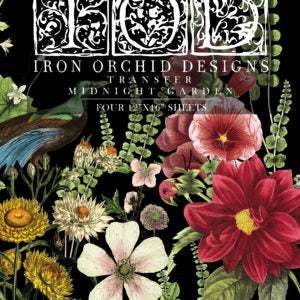 IOD Designs Transfer -  Midnight Garden 12