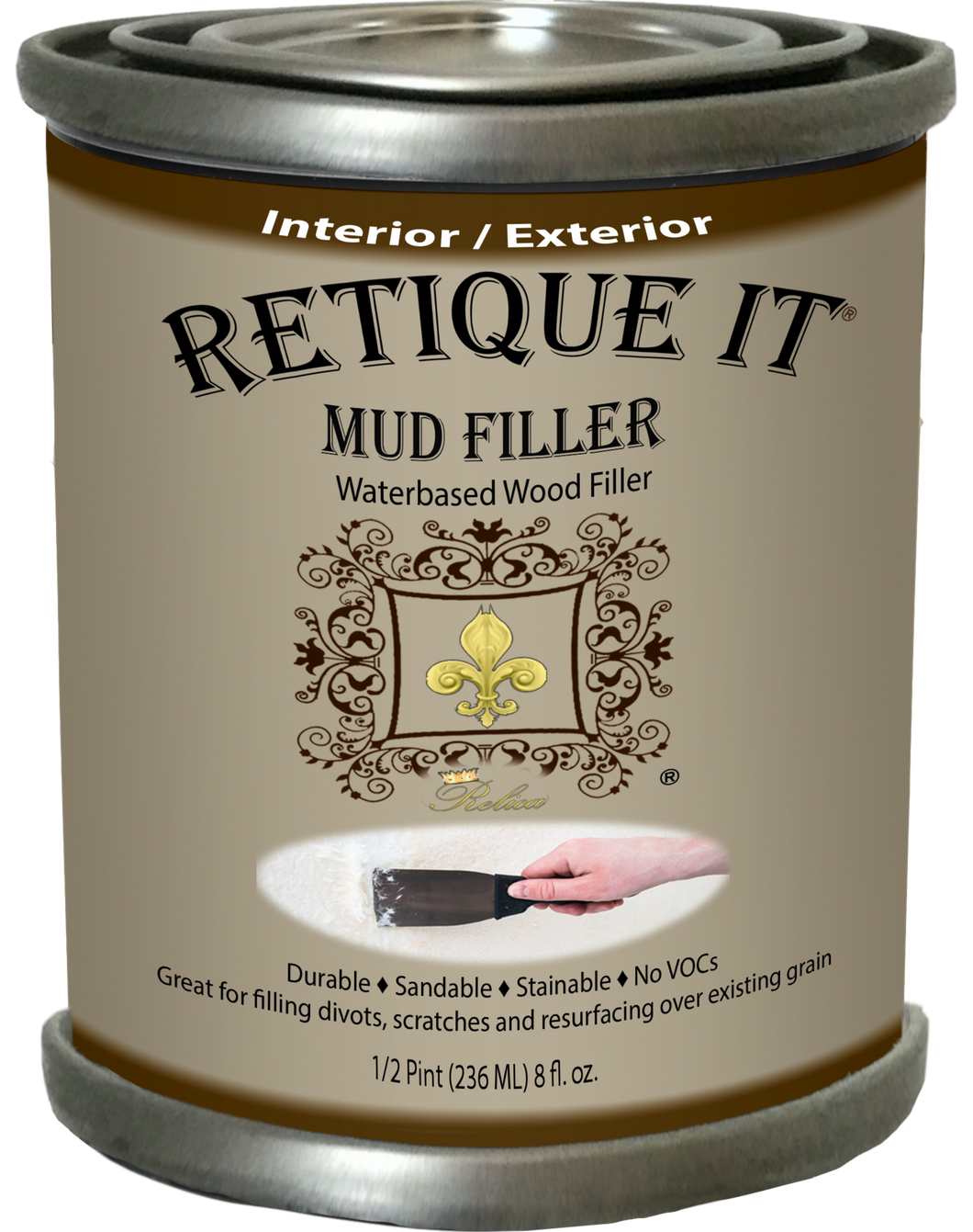 Retique It Mud Filler 8 oz.