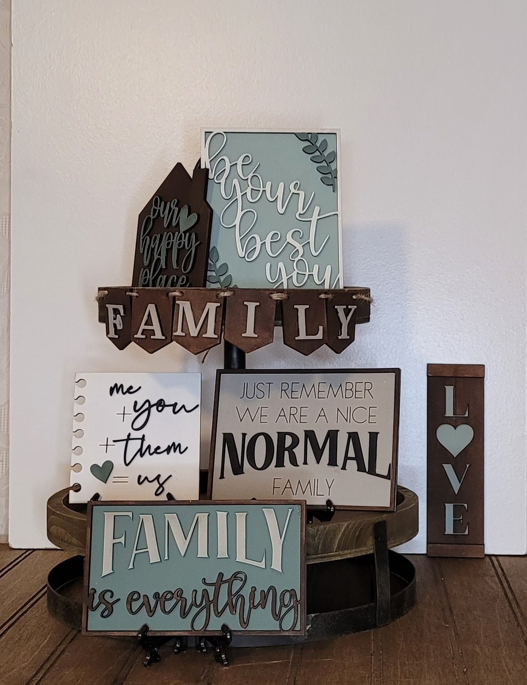 Family Tray Set - Kit