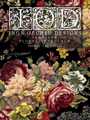 IOD Designs Transfer - Floral Anthology 12