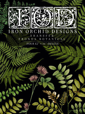 IOD Designs Transfer - Fronds Botanical  12
