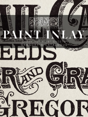 IOD Designs Paint Inlay - Gregory's Catalogue 12