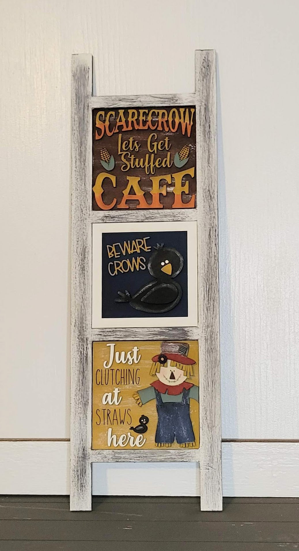 Fall Ladder - Scarecrow Cafe
