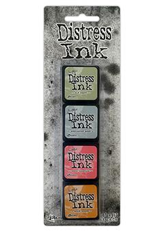 Ranger Ink - Mini Distress Ink Kit - Set of 4