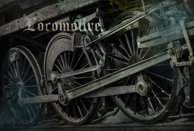 Decoupage Paper - The Locomotive