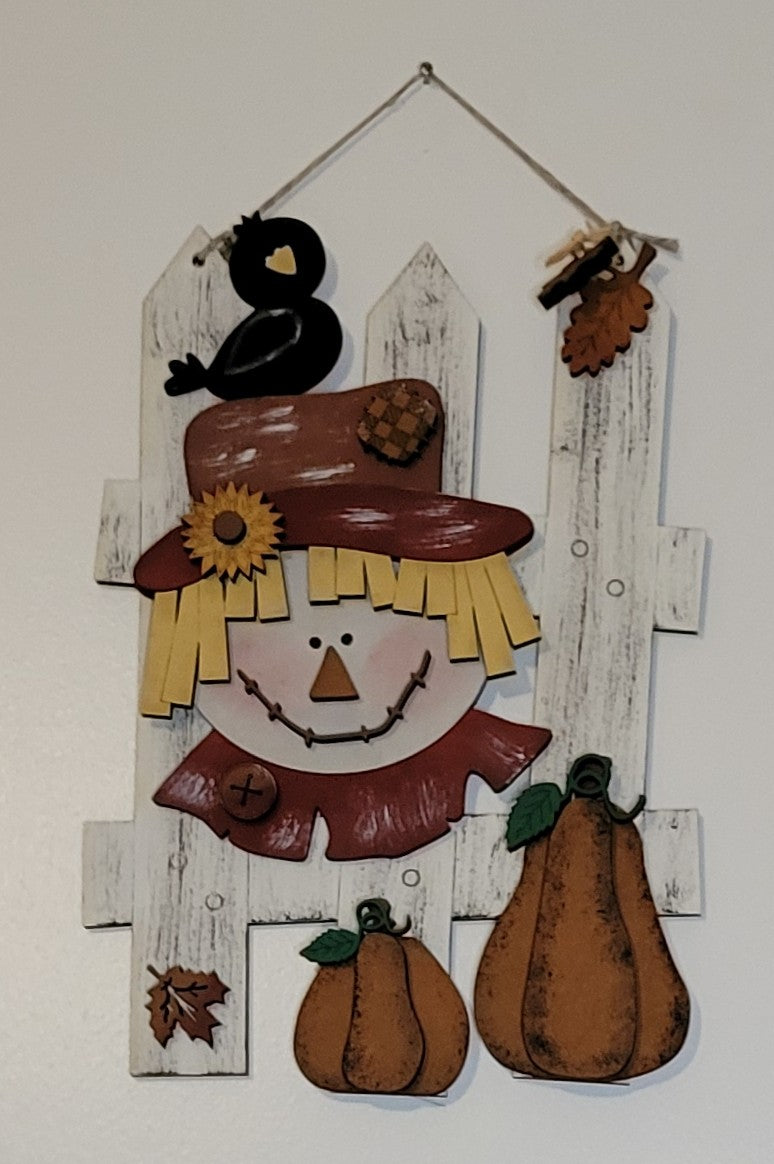 Scarecrow Door Hanger