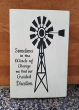 Load image into Gallery viewer, Wood Signs - Winds of Change
